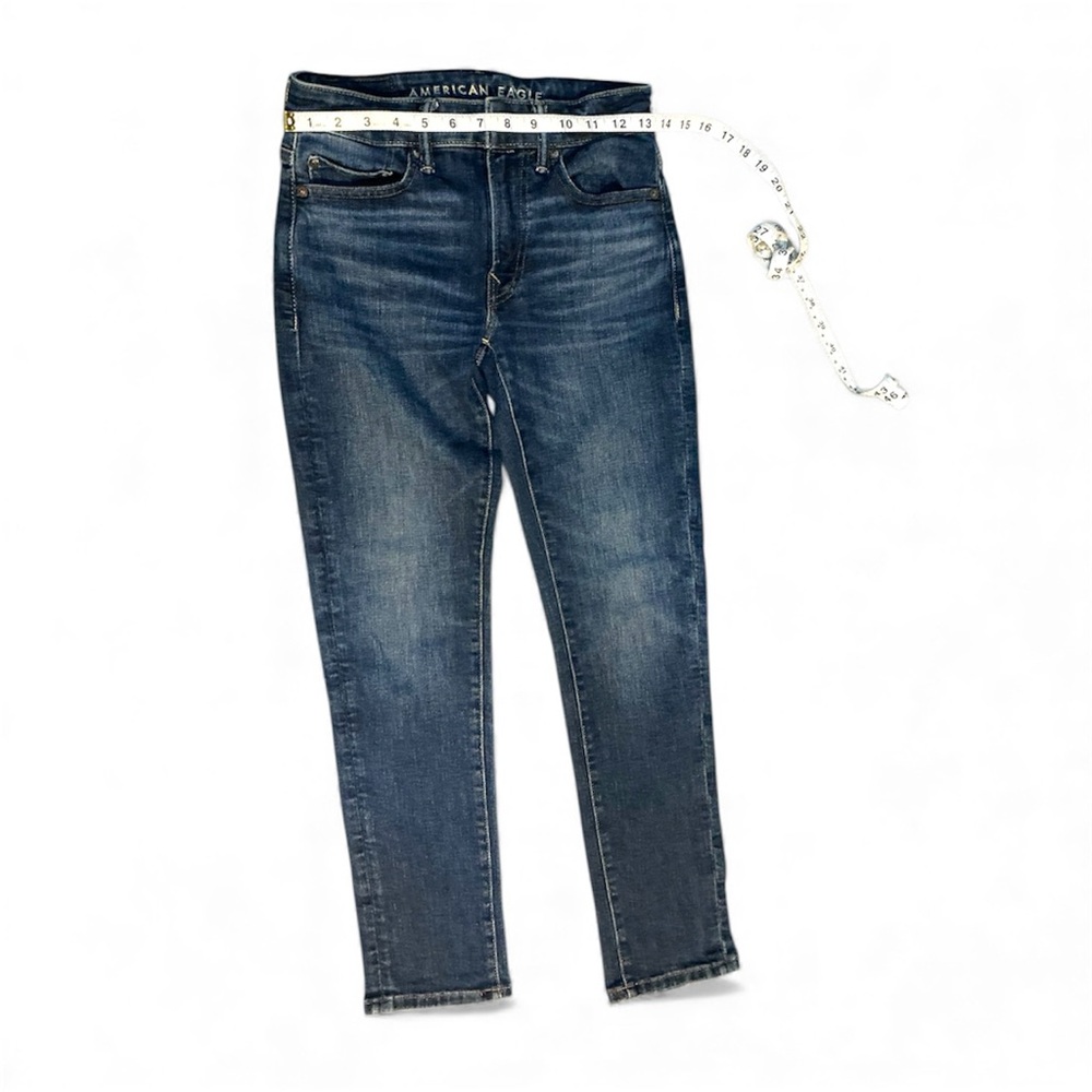 American Eagle Airflex+ Slim Medium Wash Jeans W26 L28